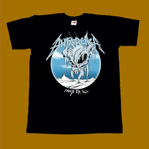 METALLICA T-SHIRT - LIVE IN ANTARCTICA FREEZE EM ALL