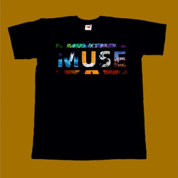 MUSE T-SHIRT - LOGO MIX ALBUMS