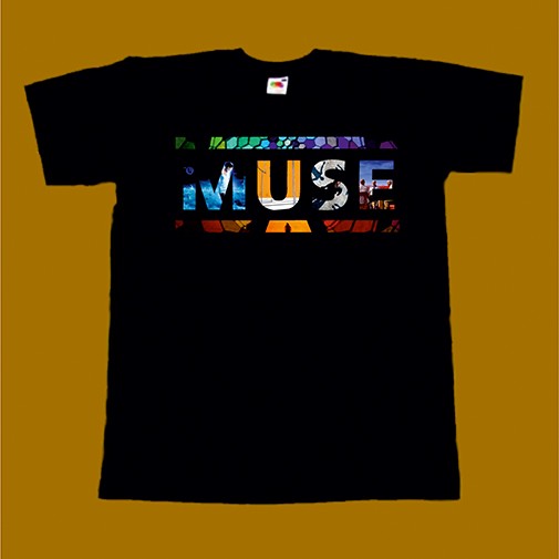 MUSE T-SHIRT - LOGO MIX ALBUMS