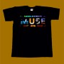 MUSE T-SHIRT - LOGO MIX ALBUMS