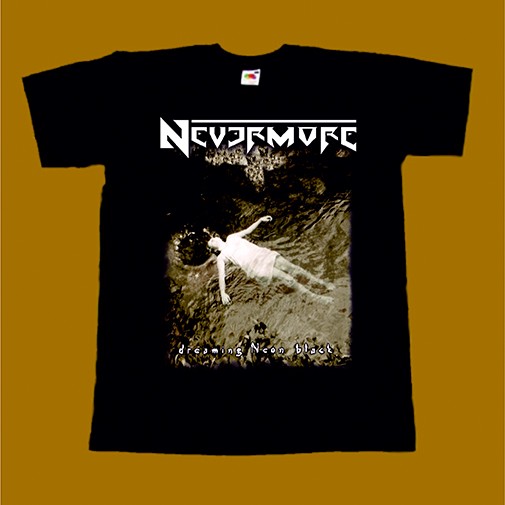 NEVERMORE T-SHIRT - DREAMING NEON BLACK
