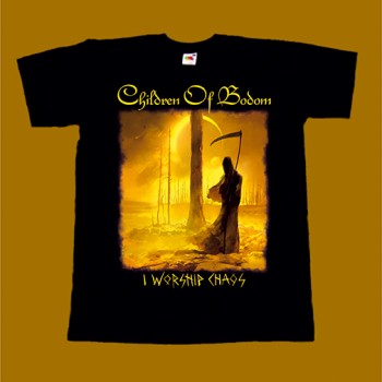 CHILDREN OF BODOM T-SHIRT - I WORSHIP CHAOS