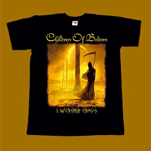 CHILDREN OF BODOM T-SHIRT - I WORSHIP CHAOS