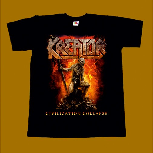 KREATOR T-SHIRT - CIVILIZATION COLLAPSE