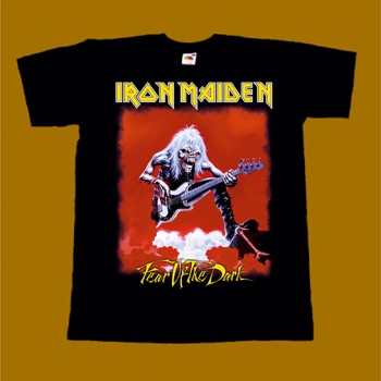 IRON MAIDEN T-SHIRT - FEAR OF THE DARK LIVE