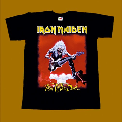 IRON MAIDEN T-SHIRT - FEAR OF THE DARK LIVE
