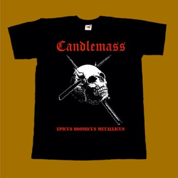 CANDLEMASS T-SHIRT - EPICUS DOOMICUS METALLICUS