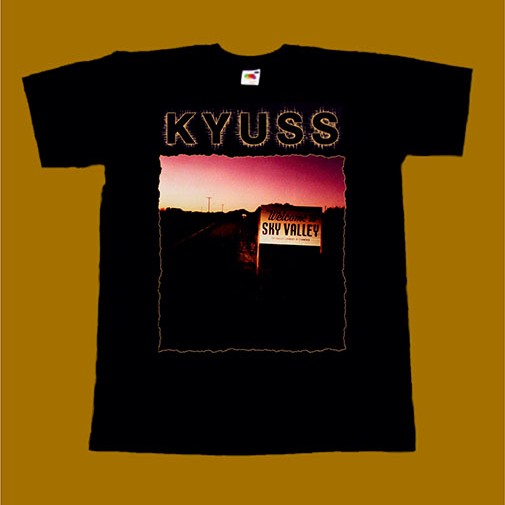 KYUSS T-SHIRT - WELCOME TO SKY VALLEY
