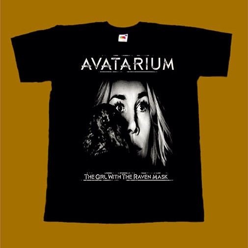 AVATARIUM T-SHIRT - THE GIRL WITH THE RAVEN MASK