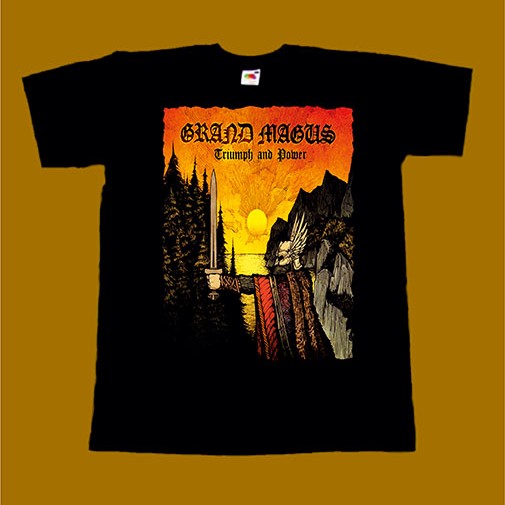 GRAND MAGUS T-SHIRT - TRIUMPH AND POWER