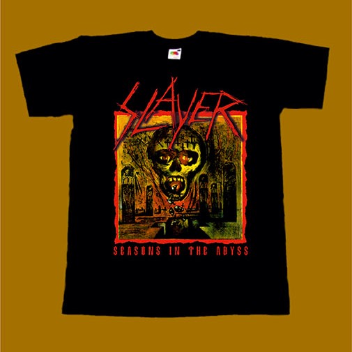 SLAYER T-SHIRT - SEASONS IN THE ABYSS