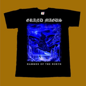 GRAND MAGUS T-SHIRT - HAMMER OF THE NORTH