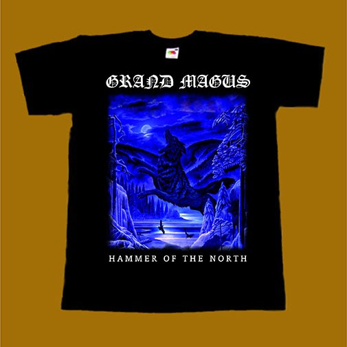 GRAND MAGUS T-SHIRT - HAMMER OF THE NORTH