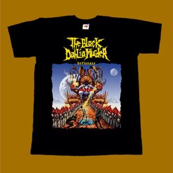 THE BLACK DAHLIA MURDER T-SHIRT - DEFLORATE