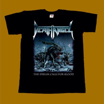 DEATH ANGEL T-SHIRT - THE DREAM CALLS FOR BLOOD