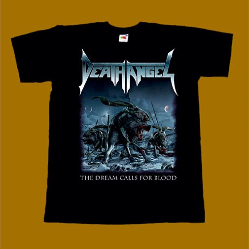 DEATH ANGEL T-SHIRT - THE DREAM CALLS FOR BLOOD