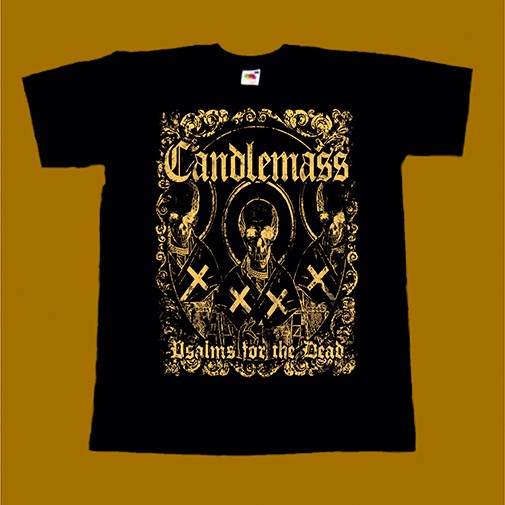 CANDLEMASS T-SHIRT - PSALMS FOR THE DEAD