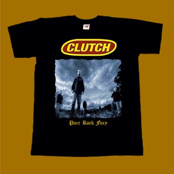 CLUTCH T-SHIRT - PURE ROCK FURY