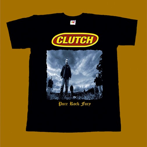 CLUTCH T-SHIRT - PURE ROCK FURY