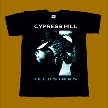 CYPRESS HILL T-SHIRT - ILLUSIONS
