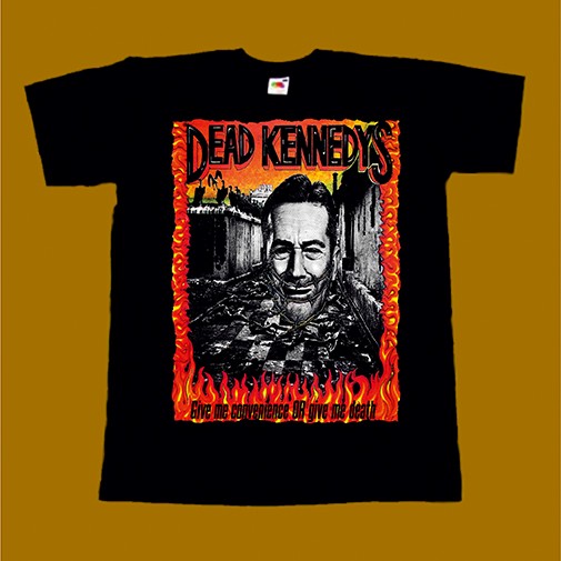 DEAD KENNEDYS T-SHIRT - GIVE ME CONVENIENCE OR GIVE ME DEATH