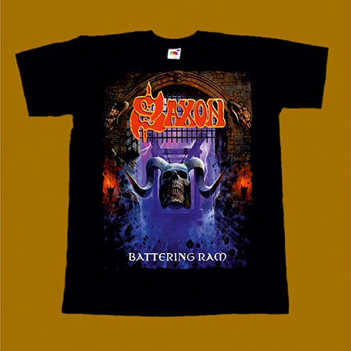 SAXON T-SHIRT - BATTERING RAM