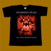 DIAMOND HEAD T-SHIRT - ALL WILL BE REVEALED