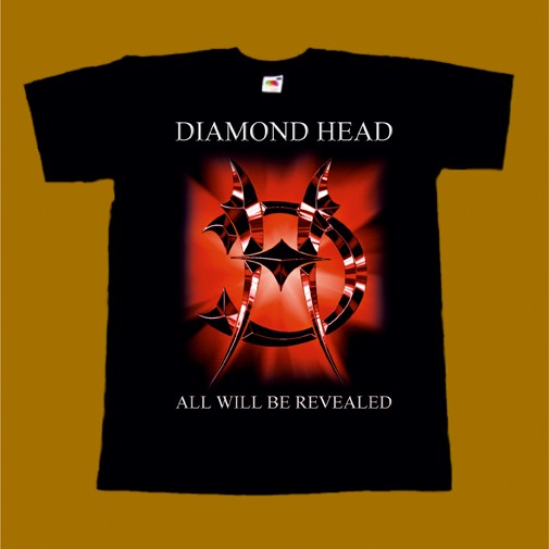 DIAMOND HEAD T-SHIRT - ALL WILL BE REVEALED