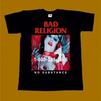 BAD RELIGION T-SHIRT - NO SUBSTANCE