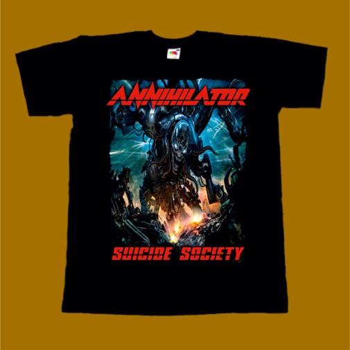 ANNIHILATOR T-SHIRT - SUICIDE SOCIETY