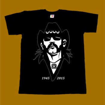 MOTORHEAD T-SHIRT - LEMMY RIP
