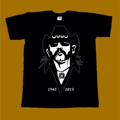 MOTORHEAD T-SHIRT - LEMMY RIP
