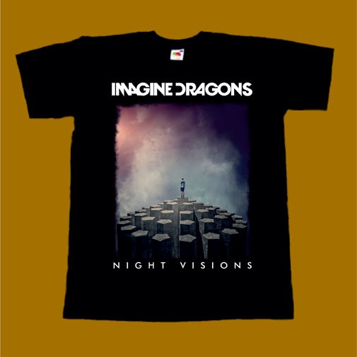 IMAGINE DRAGONS T-SHIRT - NIGHT VISIONS