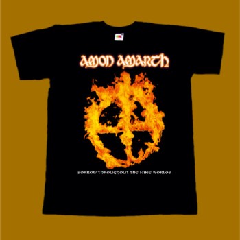 AMON AMARTH T-SHIRT - SORROW THROUGHOUT THE NINE WORLDS