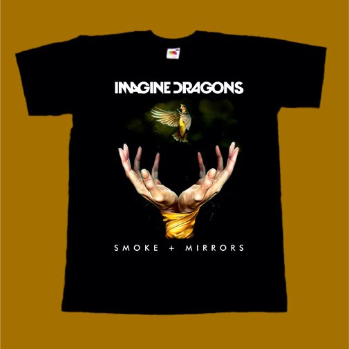 IMAGINE DRAGONS T-SHIRT - SMOKE AND MIRRORS
