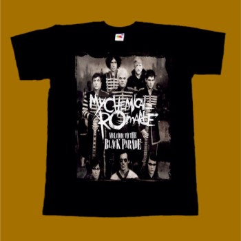 MY CHEMICAL ROMANCE T-SHIRT - WELCOME TO THE BLACK PARADE