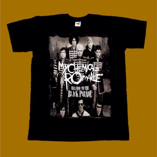 MY CHEMICAL ROMANCE T-SHIRT - WELCOME TO THE BLACK PARADE