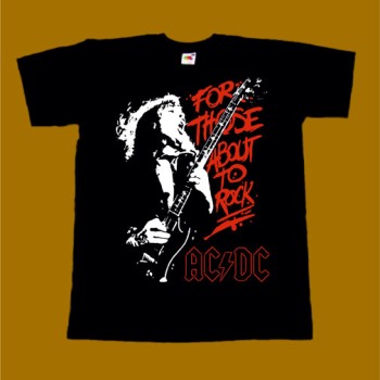 AC / DC T-SHIRT - FOR THOSE ABOUT TO ROCK 2