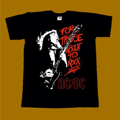 AC / DC T-SHIRT - FOR THOSE ABOUT TO ROCK 2