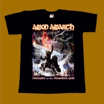 AMON AMARTH T-SHIRT - TWILIGHT OF THE THUNDER GOD