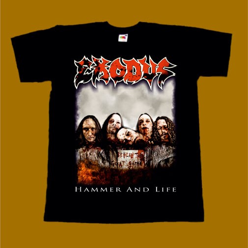 EXODUS T-SHIRT - HAMMER AND LIFE
