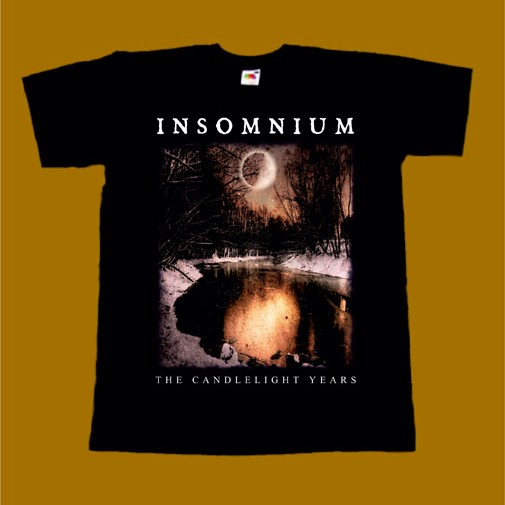 INSOMNIUM T-SHIRT - THE CANDLELIGHT YEARS