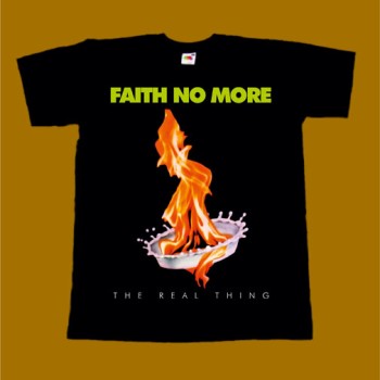 FAITH NO MORE T-SHIRT - THE REAL THING