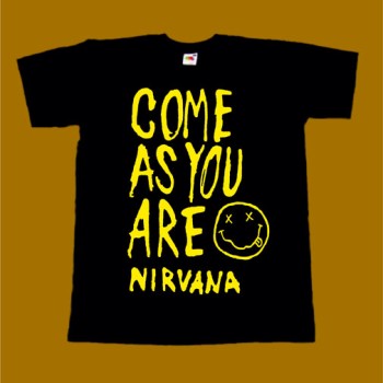 NIRVANA T-SHIRT - COME AS YOU ARE