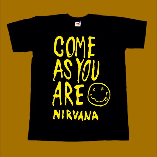 NIRVANA T-SHIRT - COME AS YOU ARE