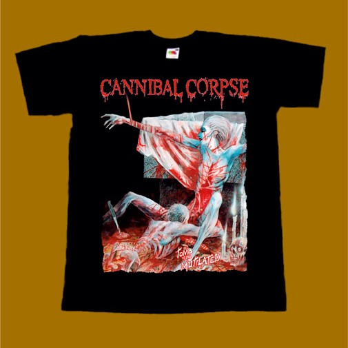CANNIBAL CORPSE T-SHIRT - TOMB OF THE MUTILATED