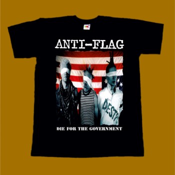 ANTI-FLAG T-SHIRT - DIE FOR THE GOVERNMENT