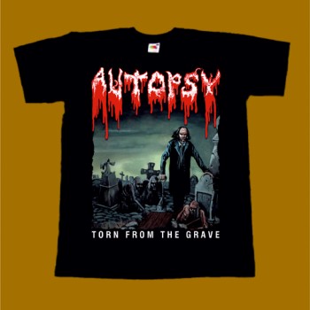 AUTOPSY T-SHIRT - TORN FROM THE GRAVE
