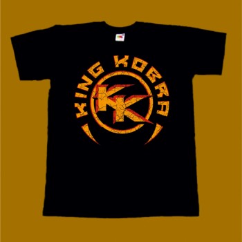 KING KOBRA T-SHIRT - LOGO