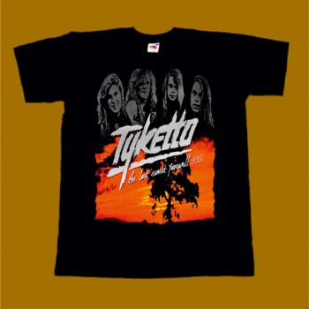 TYKETTO T-SHIRT - THE LAST SUNSET FAREWELL 2007